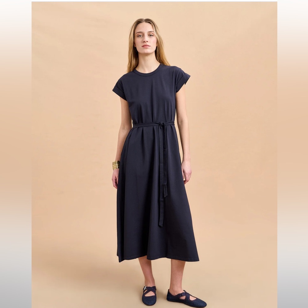 La Ligne Navy Andie Dress